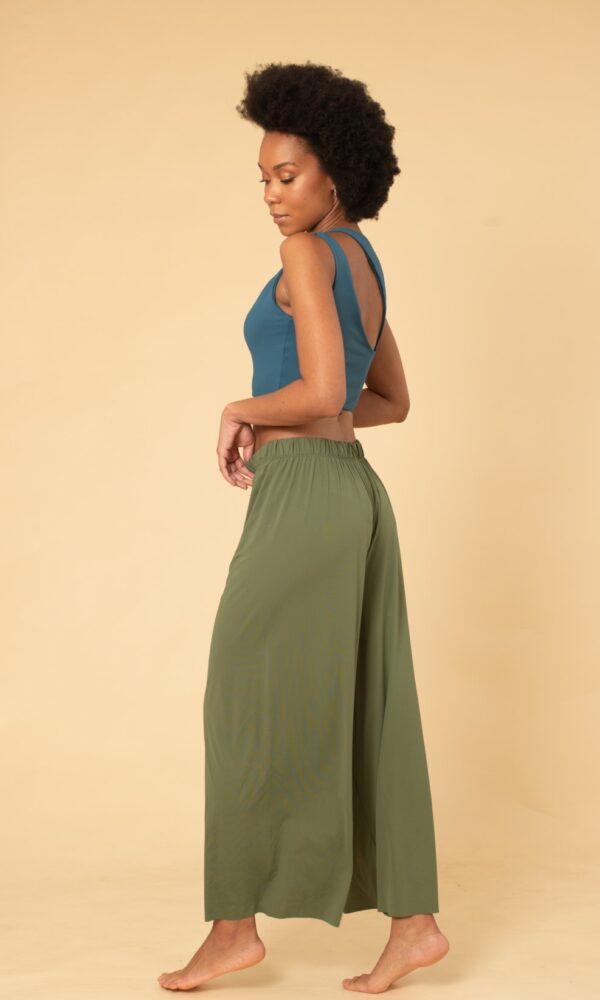Pantalona Mar Verde Alcaparra - G